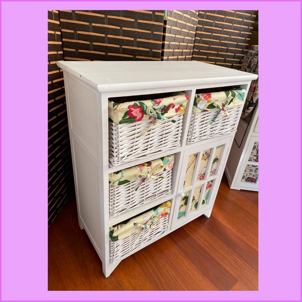 Mueble 4 Cestos + Puerta – Florencia Muebles